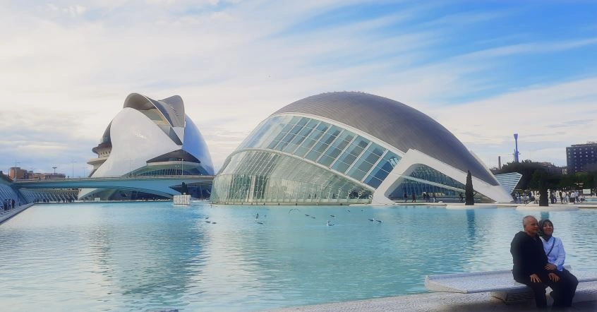 Ciudad de las Artes y las Ciencias von Valencia