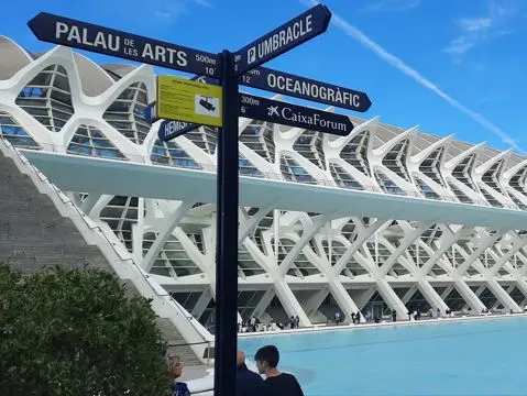 Ciudad de las Artes y las Ciencias in Valencia