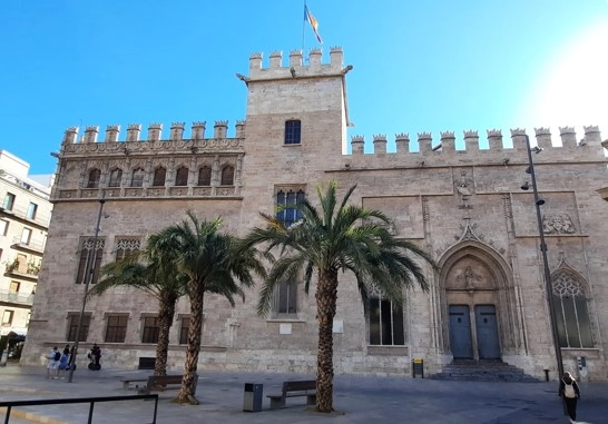Seidenbörse in Valencia