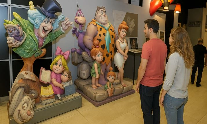 Figuren im Fallas-Museum Valencia